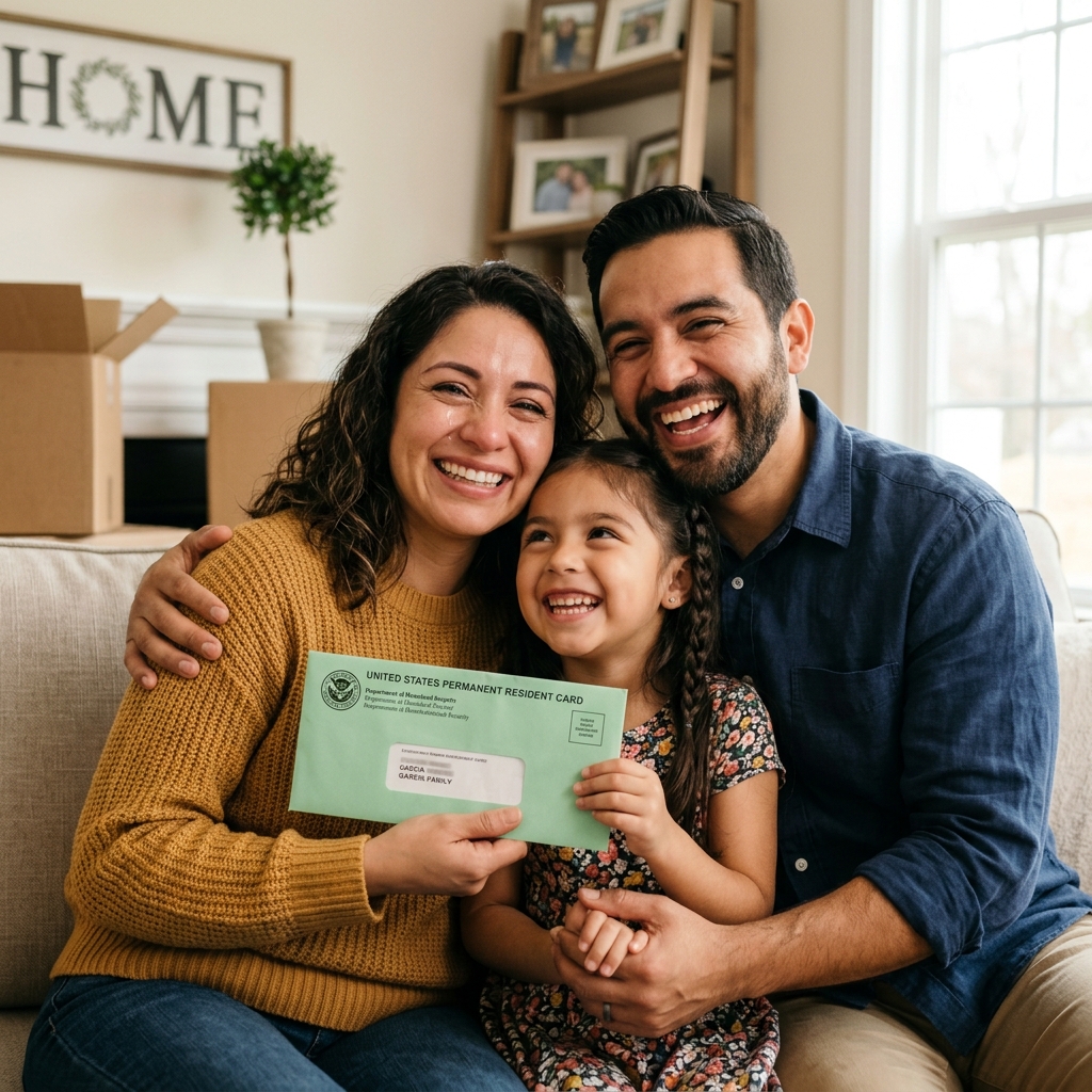 Servicios de ley de Inmigración - Familia con Residencia Aprobada